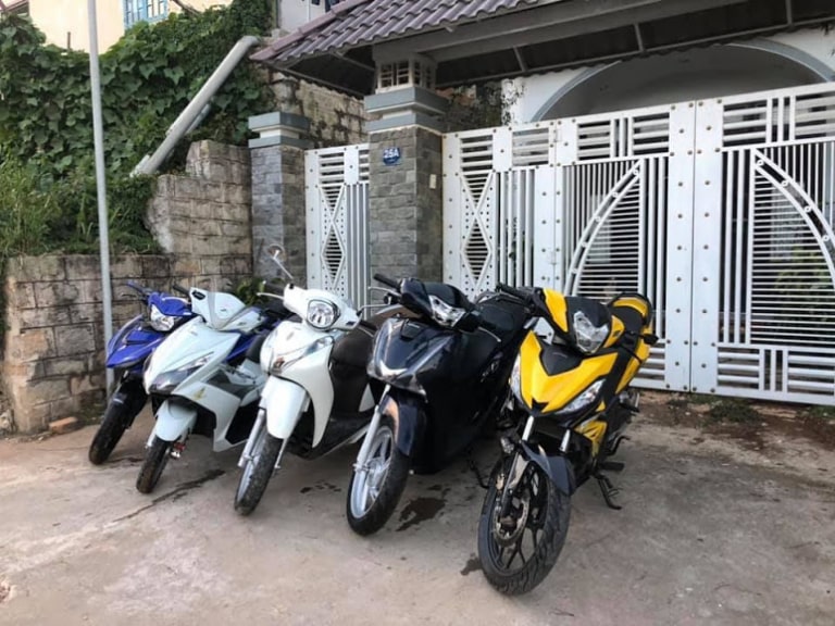 Cho thuê các loại xe máy ở Đà Lạt