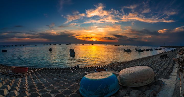 Khung cảnh đẹp tựa như tranh ở Đảo Phú Quý 